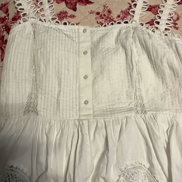 Anthropologie Adrianna Forever That Girl White Eyelet Romper - Picture 5 of 13